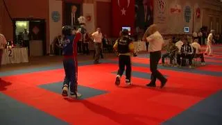 Anna Jermakova v Evelyn Neyens WAKO World Championships 2013