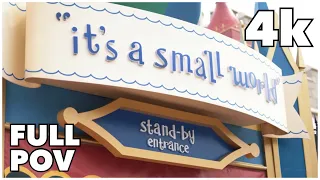 [4k POV] “it’s a small world” - Magic Kingdom Walt Disney World