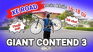 ROAD GIANT CONTEND 3: Liệu có đủ cạnh tranh và chiến tốt trong phân khúc 16-18 triệu???| Xedap.vn