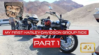 My First Harley Group ride (Yamaha Stratoliner Motovlog) Pov