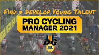 Pro Cycling Manager 2021 - Find/Develop Young Talent - Tutorial