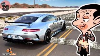 Cars vs 100 Speed Bump x Giant Bulge ▶️ BeamNG Drive