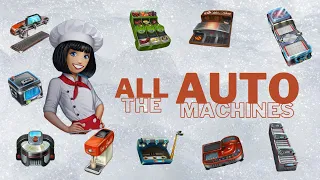 Which Level & Restaurant you will get the Automatic Machines in Cooking Fever