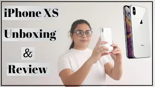 iPhone XS REVIEW and UNBOXING | iPhone XS SILVER