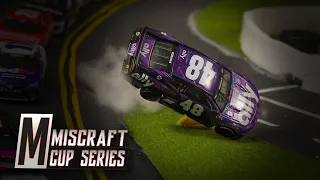 The BEST NASCAR Stop-Motion Crashes [Miscraft Cup Series]