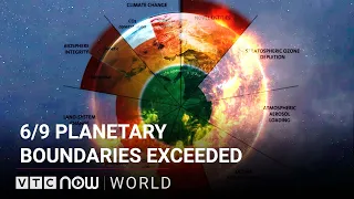 Six of nine planetary boundaries for liveability on Earth now exceeded