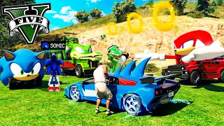 ROBO COCHES de SONIC en GTA 5