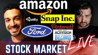 Amazon Earnings Reaction - What does this mean for Amazon? Plus: Ford Stock, Snap Stock, and More