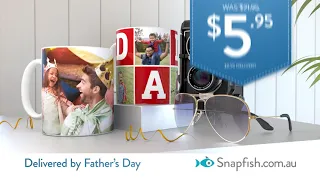 Snapfish Father's Day 2018 | Great prices on photo books, canvas, mugs and more...