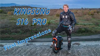 KingSong S16 Pro First Impressions