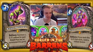 My TERRIBLE TOWERS are NUTTY! New OP Decks Are SO FUN!! (Forged in the Barrens - New HS Expansion)