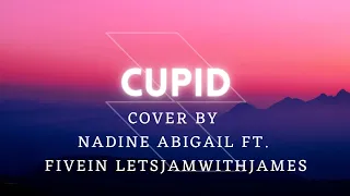 CUPID - Fifty Fifty (Keroncong Version' Cover by Nadine Abigail ft. Fivein LetsJamWithJames)