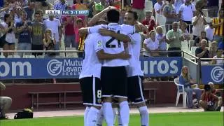 Gol de Feghouli (3-1) en el Valencia CF - Deportivo de La Coruña Jornada 2