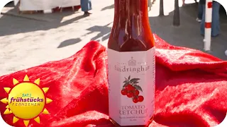 Königliches Ketchup - so schmeckt das Royal-Ketchup der Queen | SAT.1 Frühstücksfernsehen