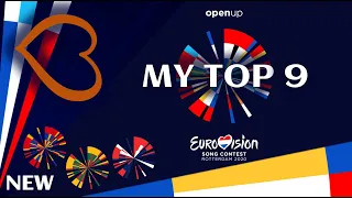 Eurovision Song Contest 2020 - MY TOP 9 (so far) [ NEW: Armenia, Lithuania & Norway ]