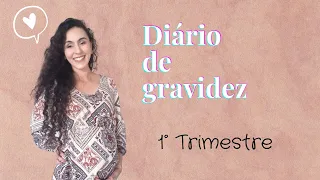 DIÁRIO DE GRAVIDEZ - PRIMEIRO TRIMESTRE Sintomas, exames e medicações