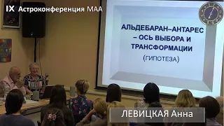 Ось Альдебаран-Антарес – ось ВЫБОРА и трансформации (а не "Ось катастроф"). Левицкая Анна