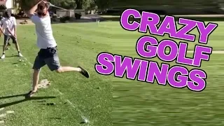 Crazy Golf Swings to get you through the week