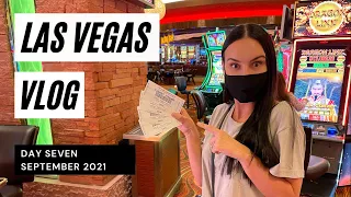 LAS VEGAS VLOG | Day 7 | Red Rock Hotel | Bingo | Rampart Casino