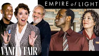 Olivia Colman & Micheal Ward Break Down 'Empire of Light' Scene with Director Sam Mendes