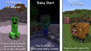 Minecraft Mobs And Their Rarest Variations