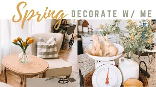 2022 SPRING DECORATING part 2! / Kitchen and Living Room
