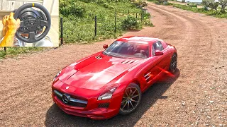 Mercedes Benz SLS AMG - Forza Horizon 5 | Car Simulator Gameplay - Car Simulator Games - Car Games