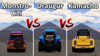 MonstroCiti Vs Draugur Vs Kamacho - Which Is Best Offroad Vehicle? San Andreas Mercenaries Update