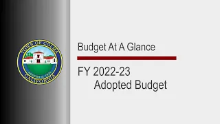 Budget at a Glance (2022-23)