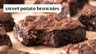 Sweet Potato Brownies - Vegan & Gluten-Free