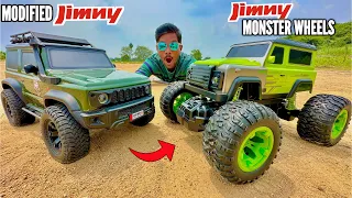 RC Big Monster Jimmy Vs Modified Jimny Car Unboxing & testing- Chatpat toy tv