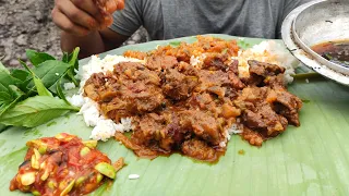 Smoked pork gravy with younchak chutney || kents vlog.