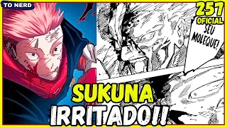 🤯SUKUNA SÓ APANHA! O SEGREDO DE ITADORI YUJI REVELADO😱JUJUTSU KAISEN 257 OFI