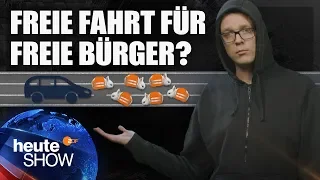 3 Gründe, warum ein Tempolimit überhaupt keinen Sinn ergibt (Nico Semsrott) | heute-show