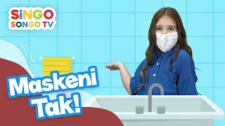 MASKENİ TAK 😷 I COVID-19 FARKINDALIK ŞARKISI I SİNGOSONGO TV ÇOCUK ŞARKILARI 🎶 #EvdeKal #StayHome