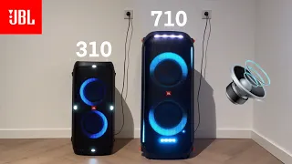 Jbl Partybox 310 vs 710 speaker comparison🔊‼️