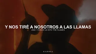 No Resolve - Set Fire to the Rain ( adele cover v. rock ) / Sub. español + lyrics