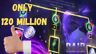 Paths of Light Only Costs 120 Million Silver Lol... | RAID SHADOW LEGENDS