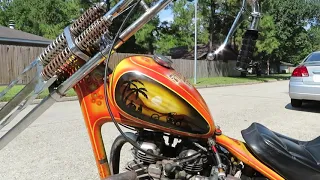 70s Triumph Chopper Survivor