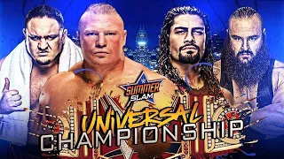 WWE 2K24_Roman Reigns vs Brock Lesnar vs Samoa  Joe vs Braun Strowman Gameplay