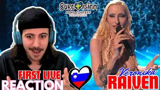 🇸🇮 Reaction RAIVEN - Veronika LIVE Dora 2024 (SUBTITLED) Reacting to Slovenia Eurovision 2024