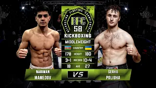 №5 NARIMAN MAMEDOV vs SERHII POLIUHA BFC 58