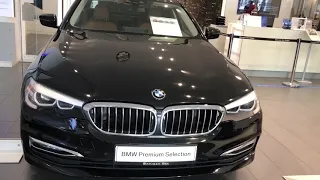 The new BMW 520i sedan - Technical highlights