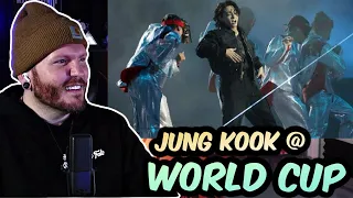 Jung Kook 정국 Performs ‘Dreamers' at 2022 FIFA World Cup Opening Ceremony ! REACTION