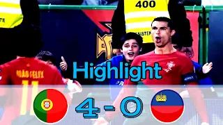 Portugal vs Liechtenstein 4-0 I Highlights All Goals  I Qualifying EURO 2024