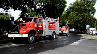 Parada wozów strażackich w Ciechocinku 2018