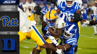 Pittsburgh vs. Duke Condensed Game | ACC Football 2019-20