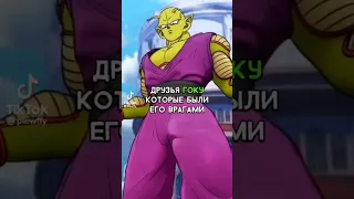 Друзья Гоку которые были его врагами #DRAGONBALL #ДРАГОНБОЛЛ #anime #dnz #dbs #goku #vegeta #picollo