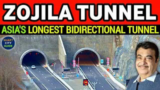 ZOJILA TUNNEL | Complete Information | ASIA'S LONGEST Bidirectional Highway Tunnel in India