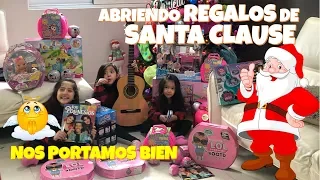 Abriendo Regalos SORPRESA de Navidad  - HERMANITAS- se portan bien